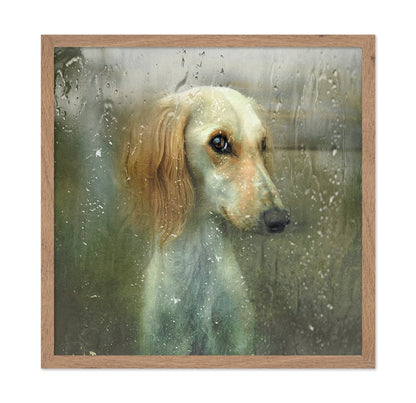 Rainy Dog Portrait
