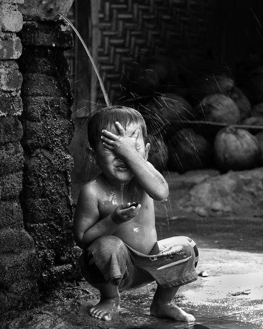 Child Water Play