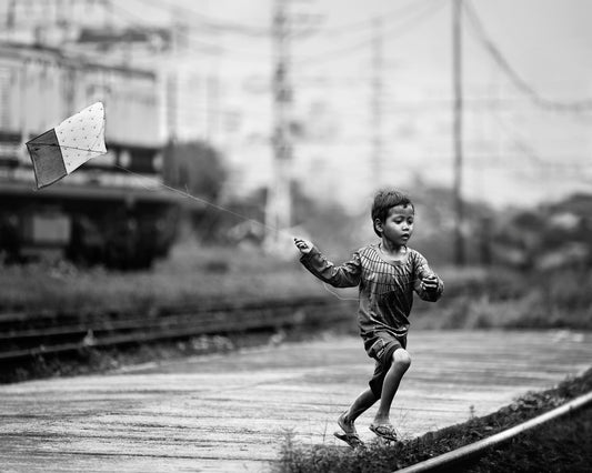 Running With Kite