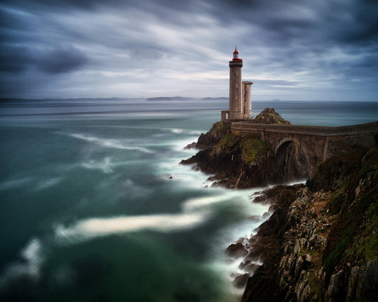 Stormy Lighthouse Coast