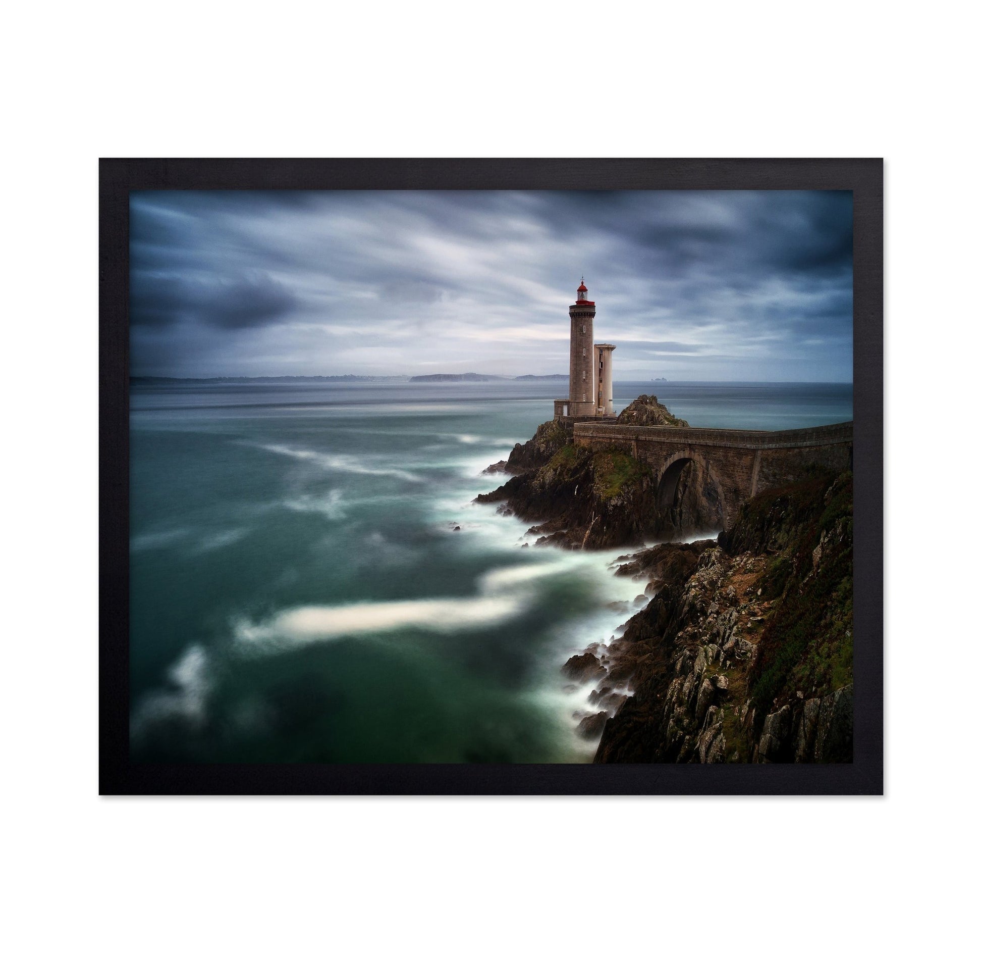 Stormy Lighthouse Coast