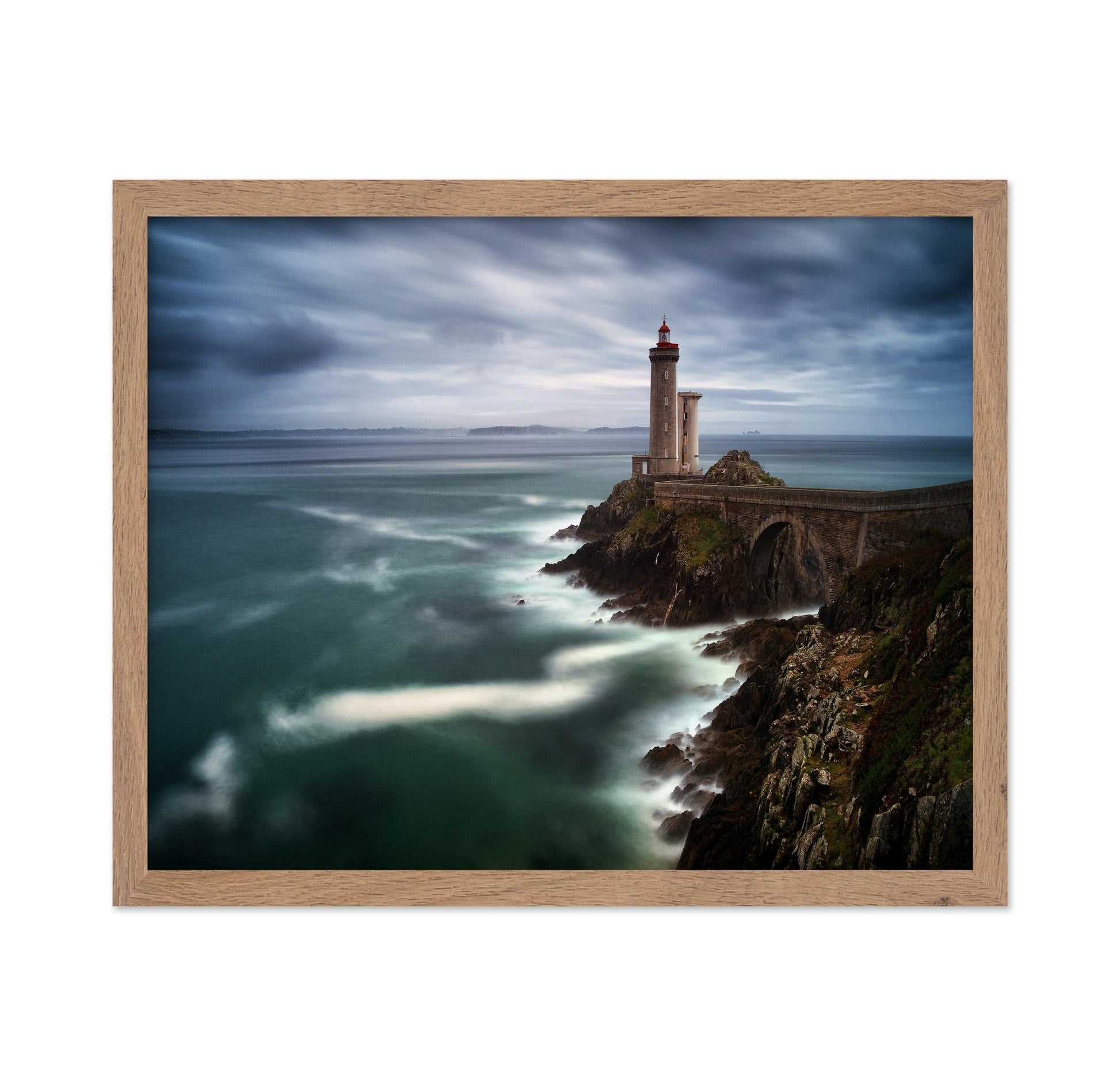 Stormy Lighthouse Coast