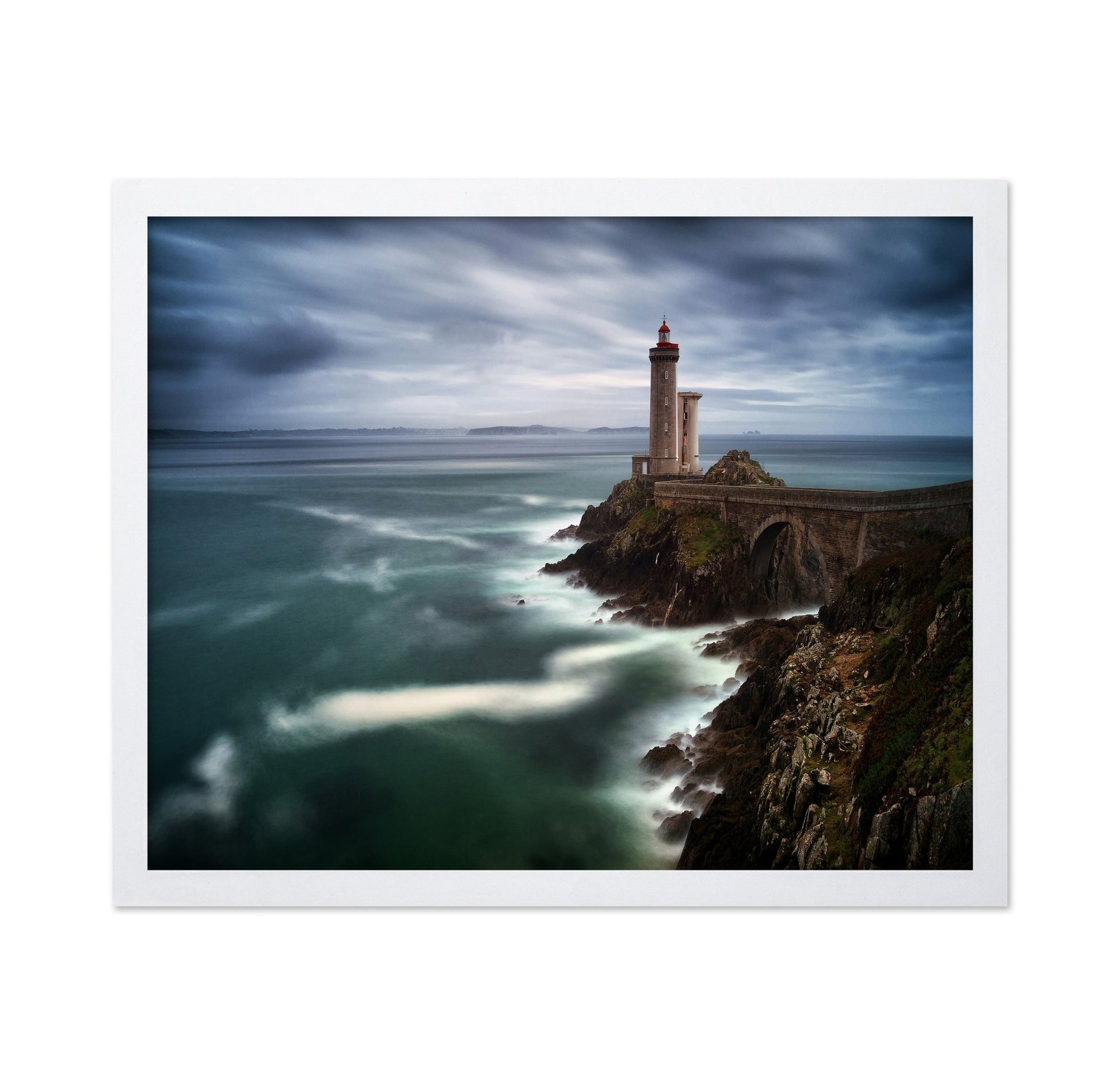Stormy Lighthouse Coast