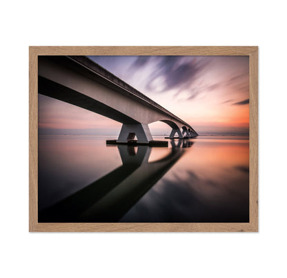 Minimalist Bridge Reflection