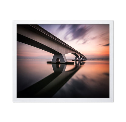 Minimalist Bridge Reflection