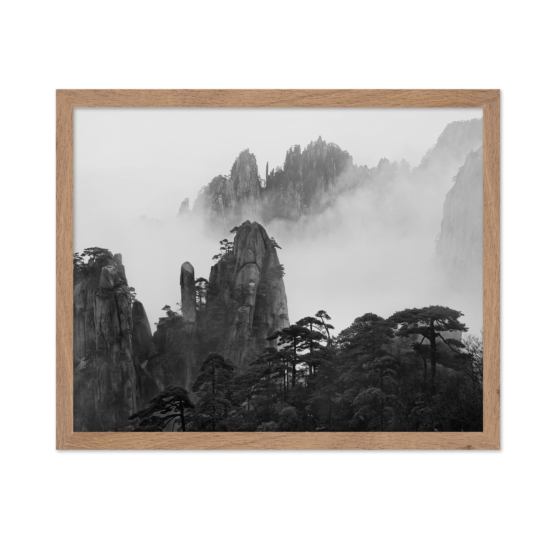Misty Granite Peaks