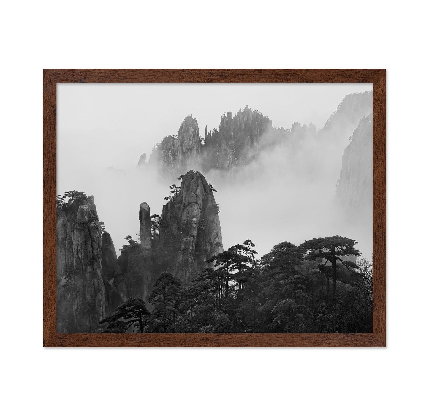 Misty Granite Peaks