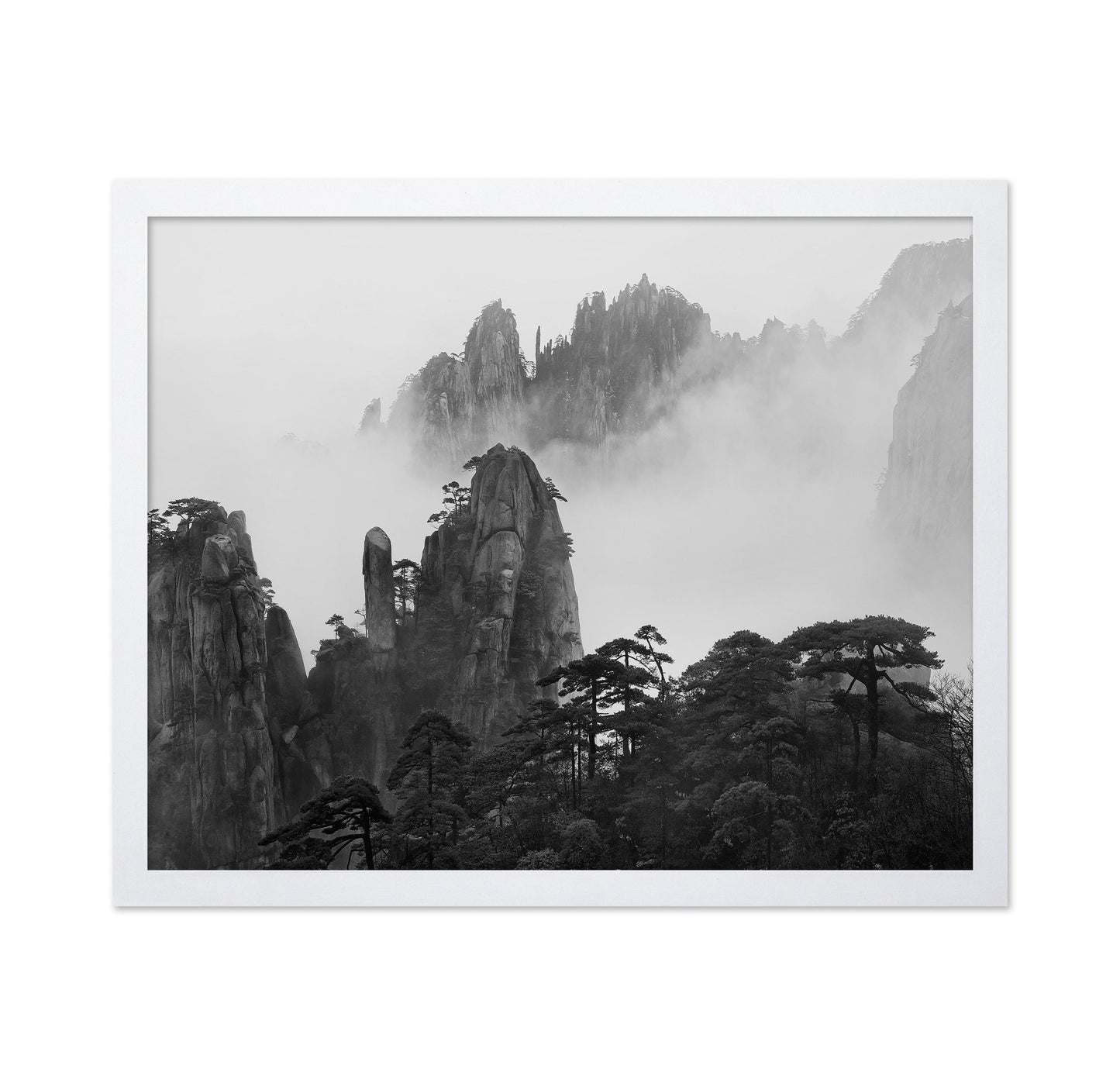 Misty Granite Peaks