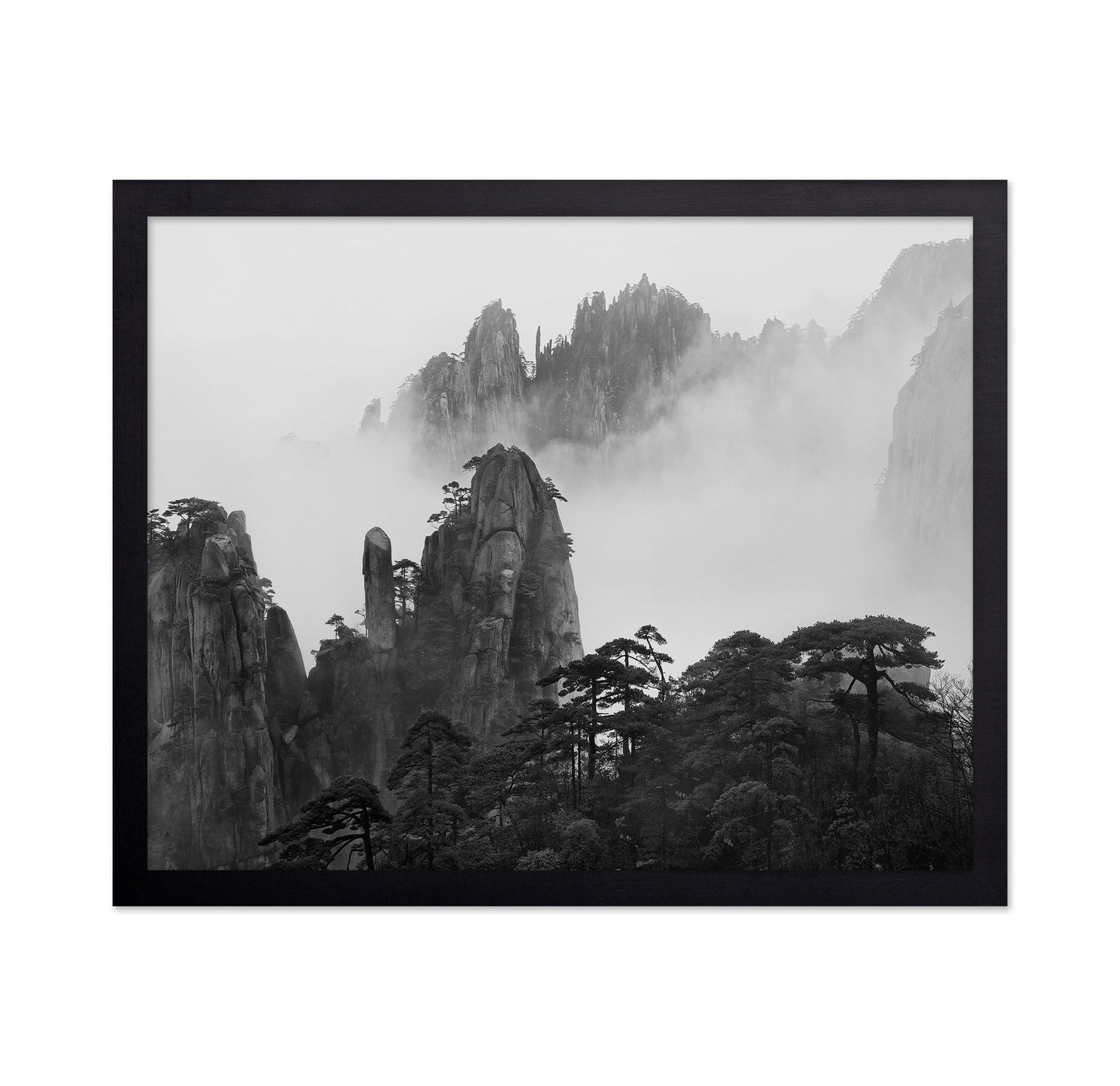 Misty Granite Peaks
