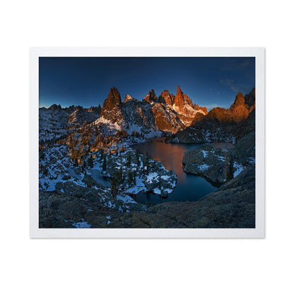 Alpine Peaks Lake Glow