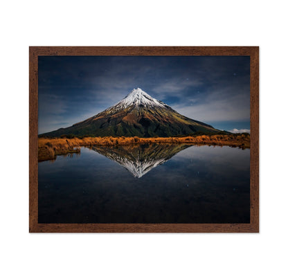 Mountain Reflection Night