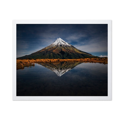 Mountain Reflection Night