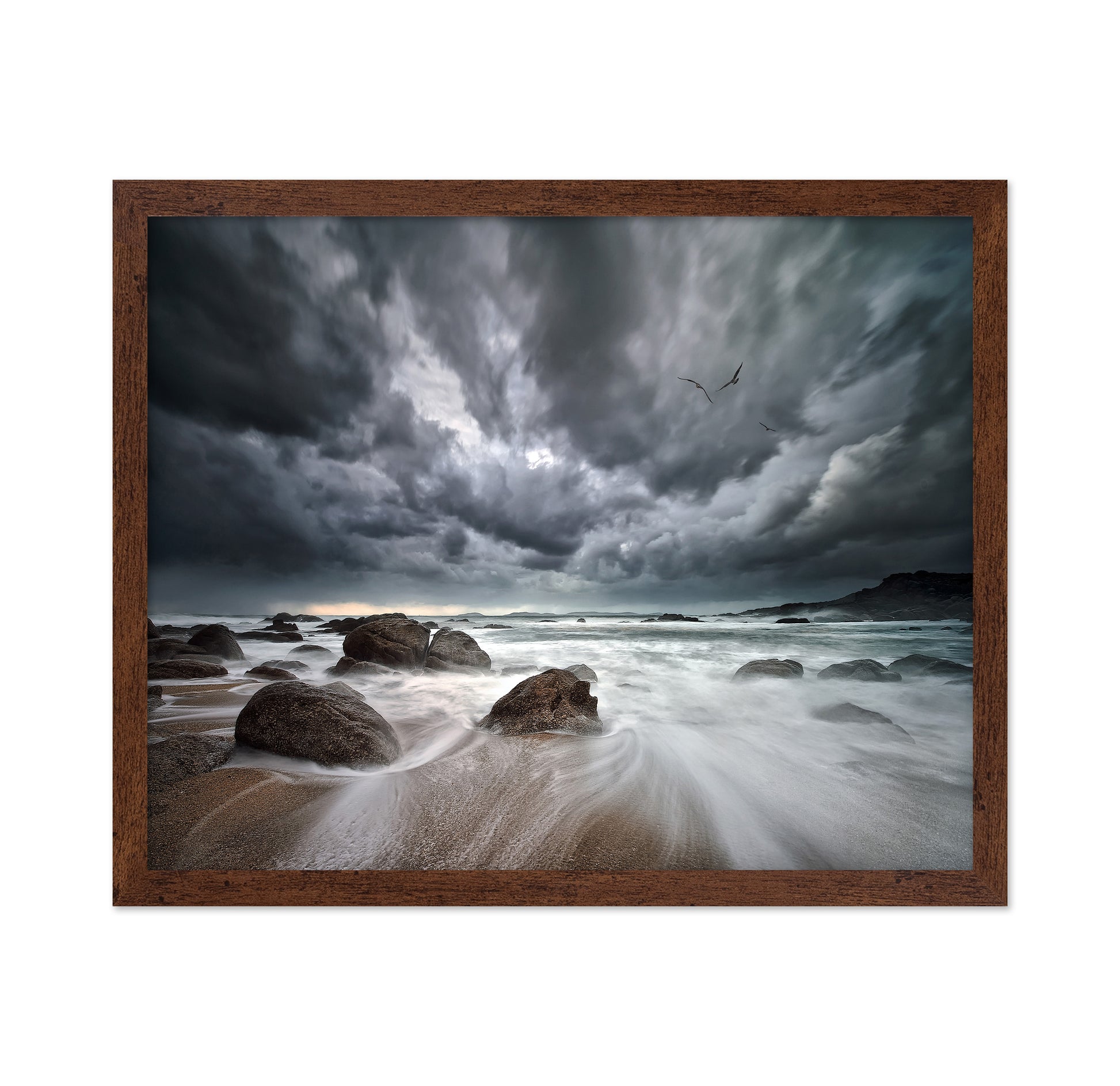 Stormy Coastal Waves