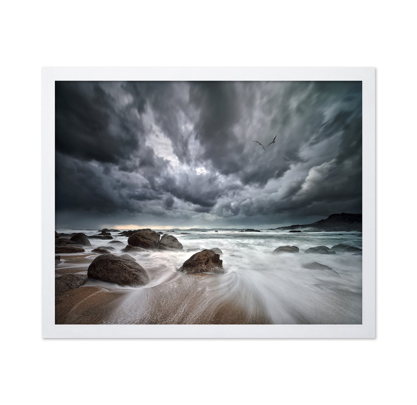 Stormy Coastal Waves