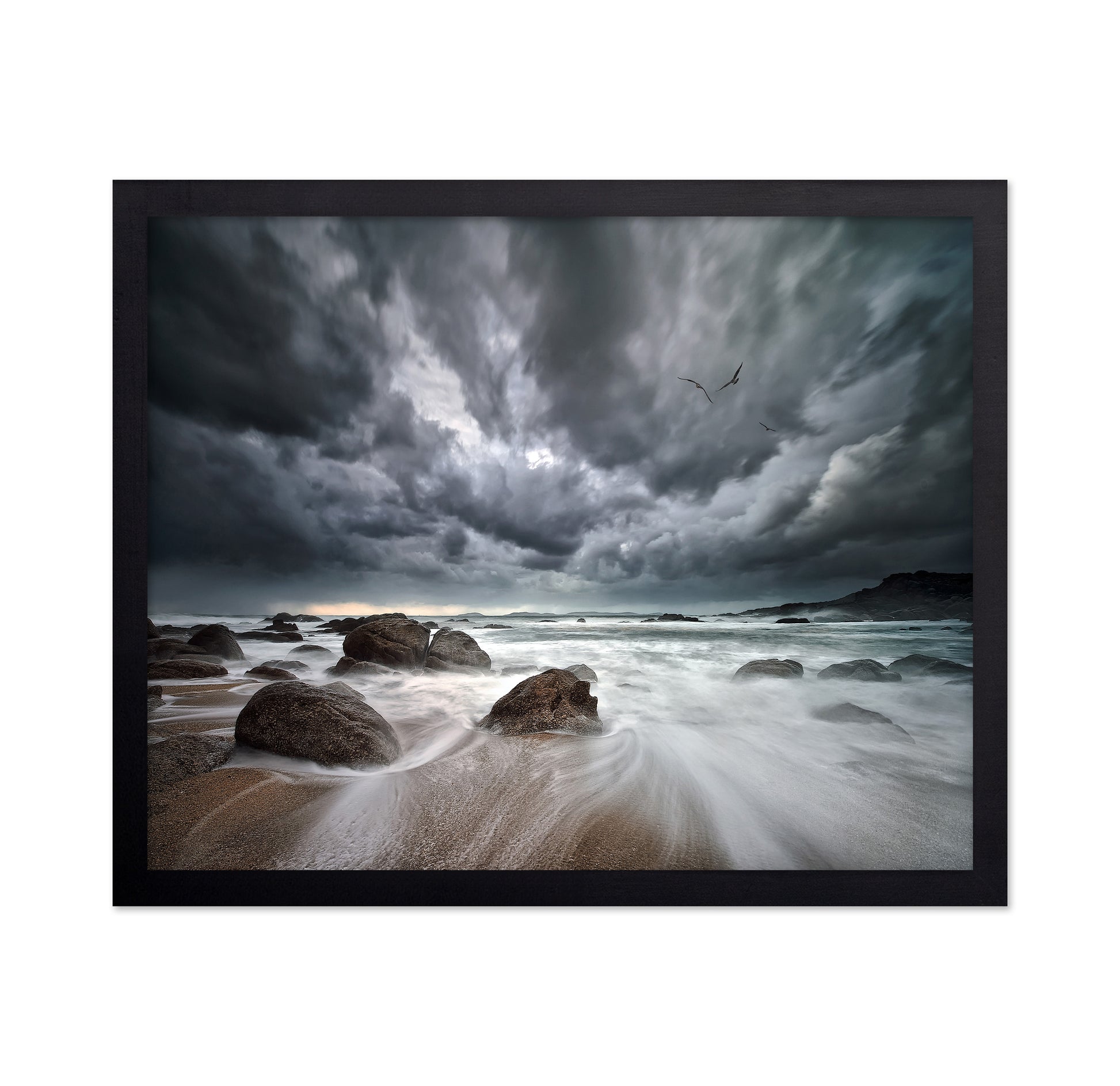 Stormy Coastal Waves