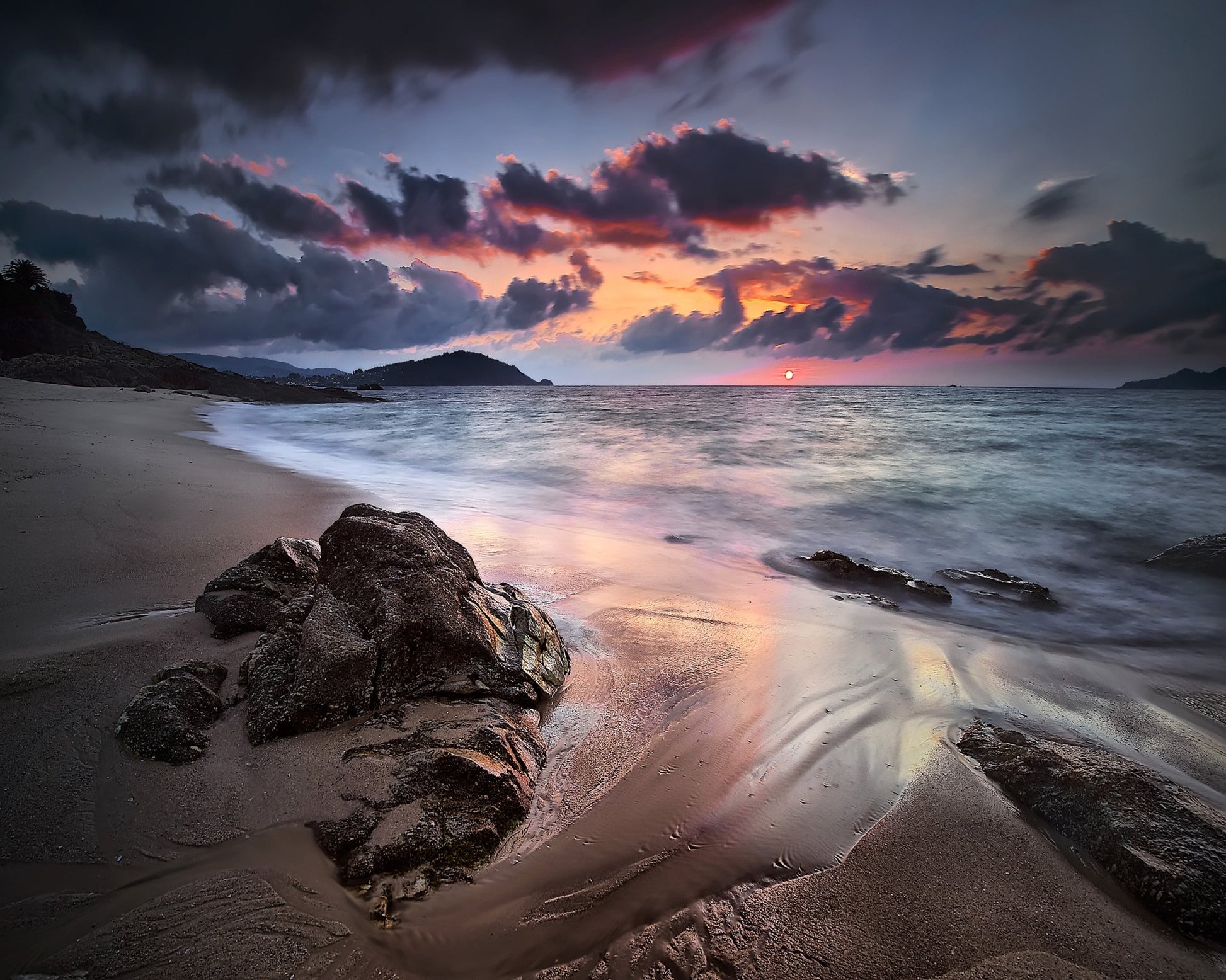 Coastal Sunset Glow No2