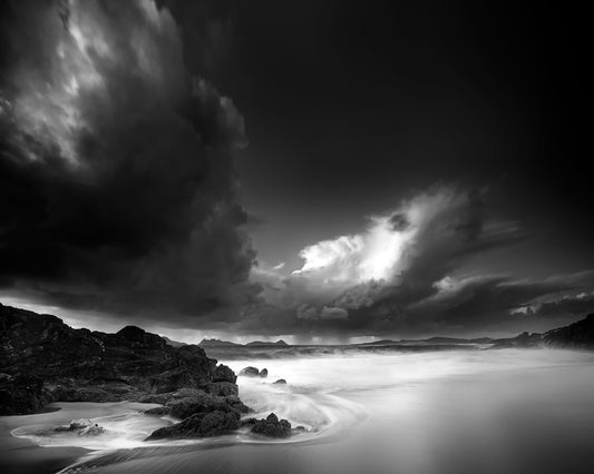 Stormy Coastal Sky