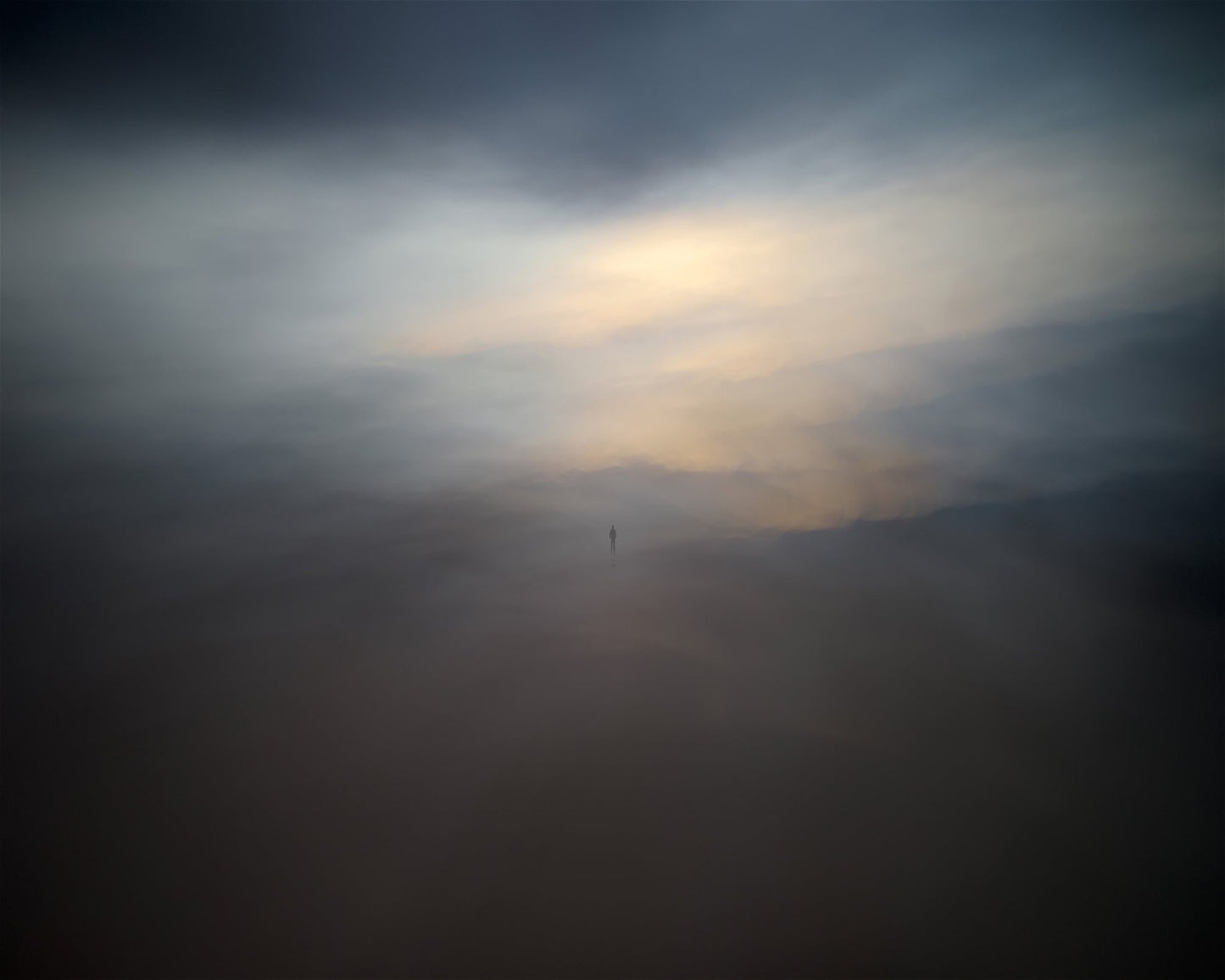 Distant Mist Figure
