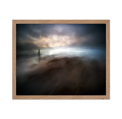 Misty Shore Wanderer