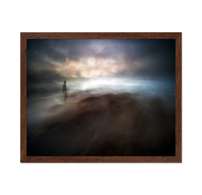 Misty Shore Wanderer