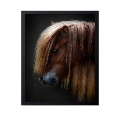Chestnut Pony Portrait