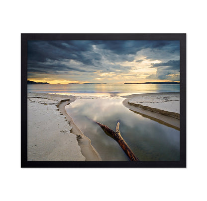 Calm Coastal Lagoon