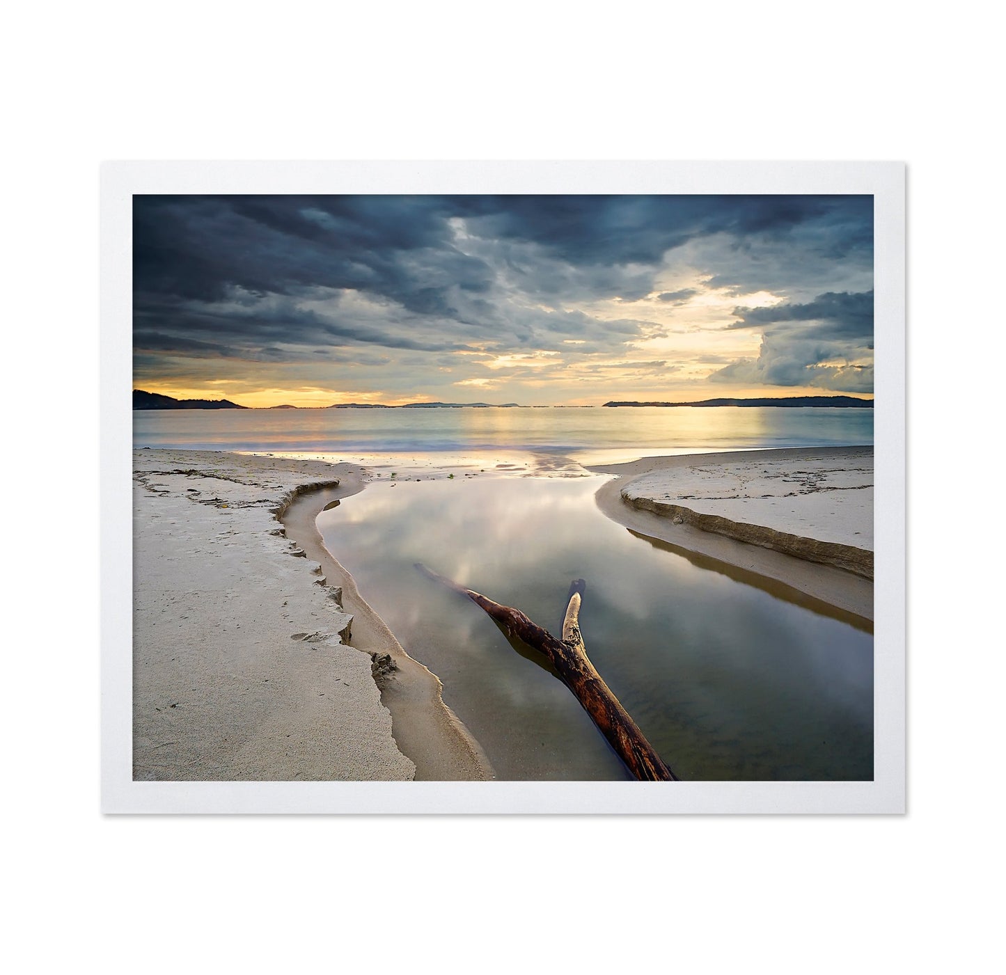 Calm Coastal Lagoon