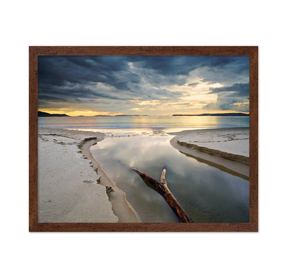 Calm Coastal Lagoon