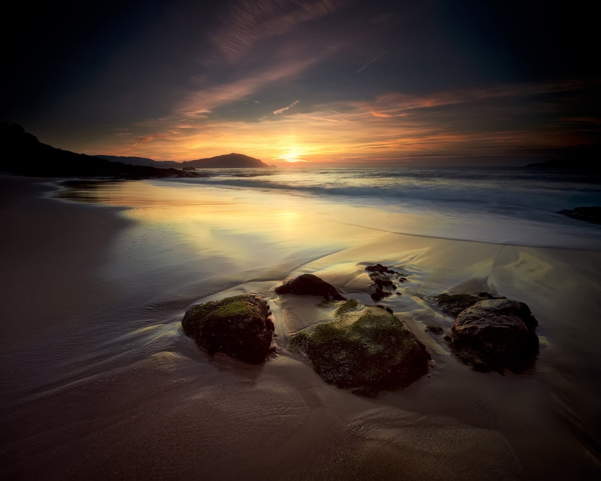 Golden Beach Sunset No2