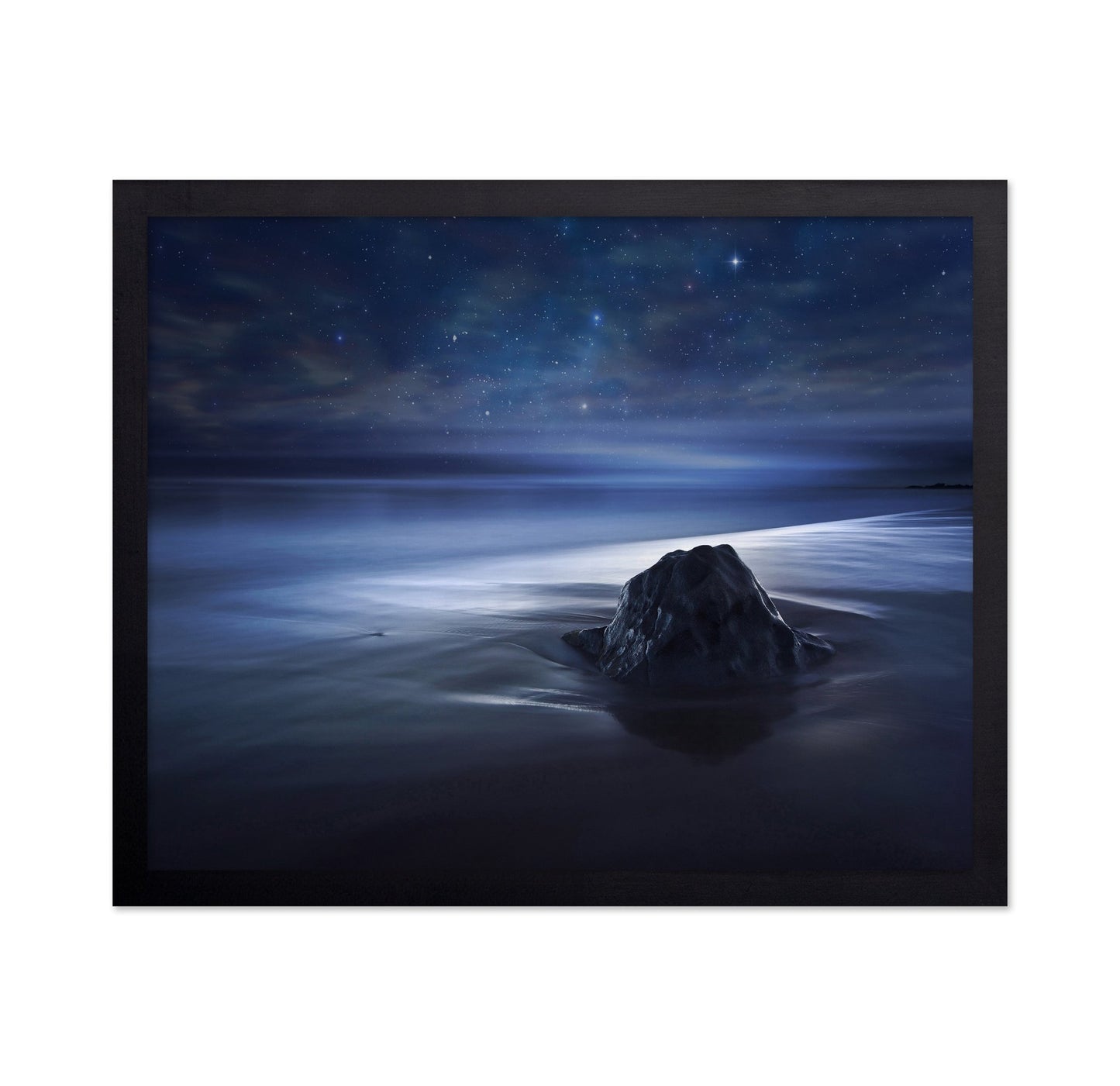 Moonlit Shore Rock