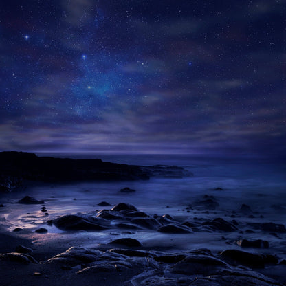 Starry Coastal Night