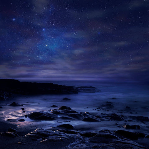 Starry Coastal Night