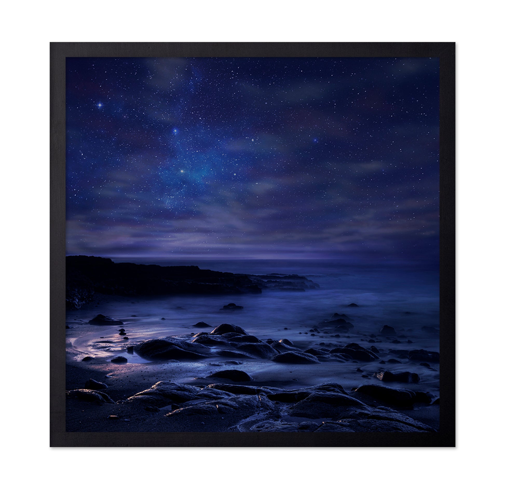 Starry Coastal Night