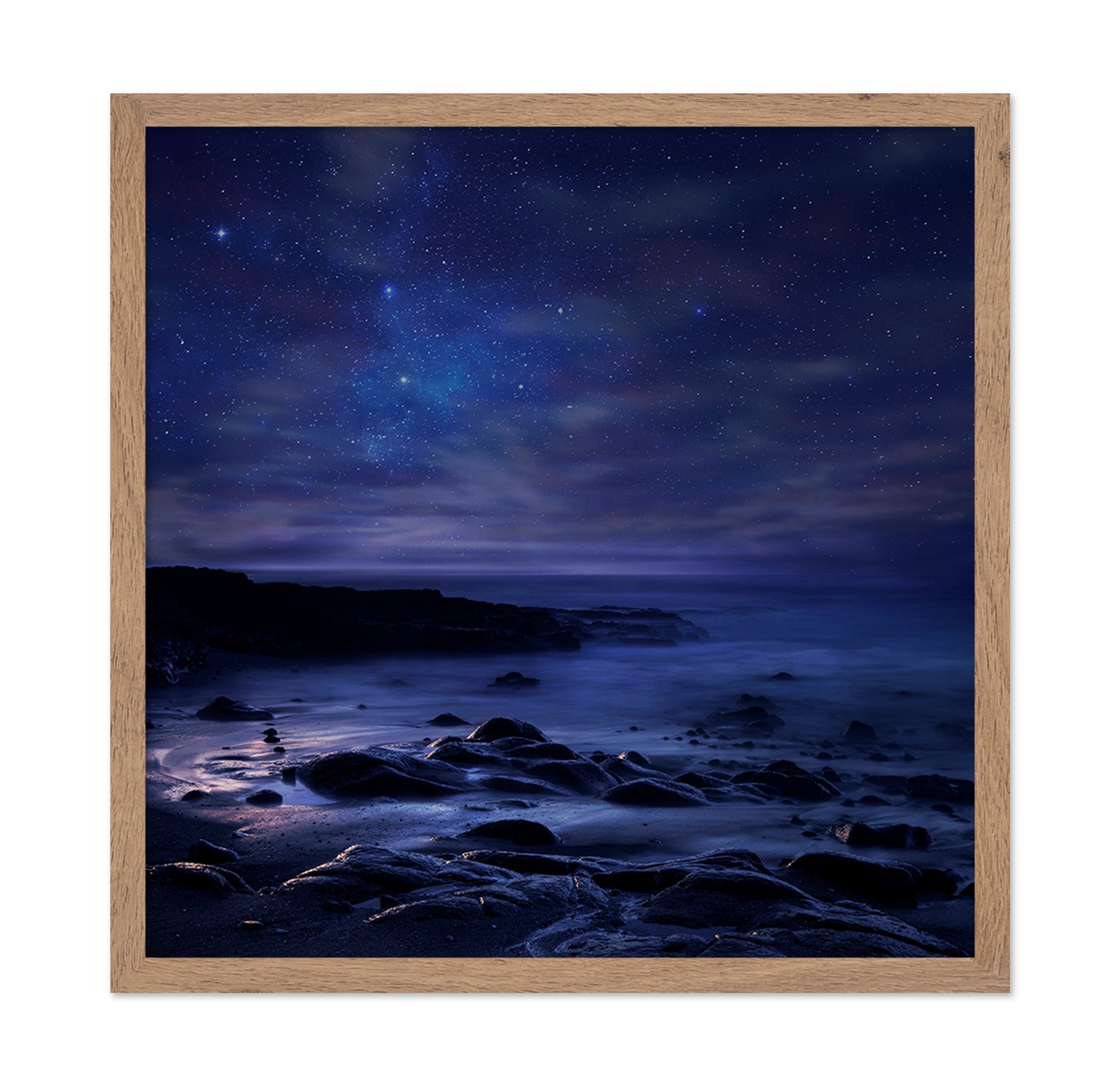 Starry Coastal Night
