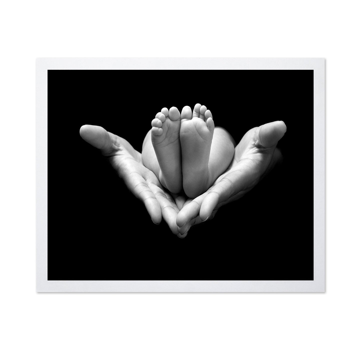 Tiny Feet In Hands