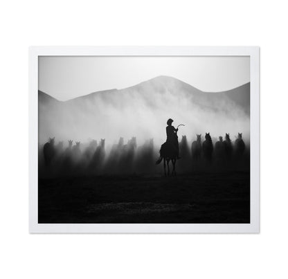 Cowboy Herd Silhouette