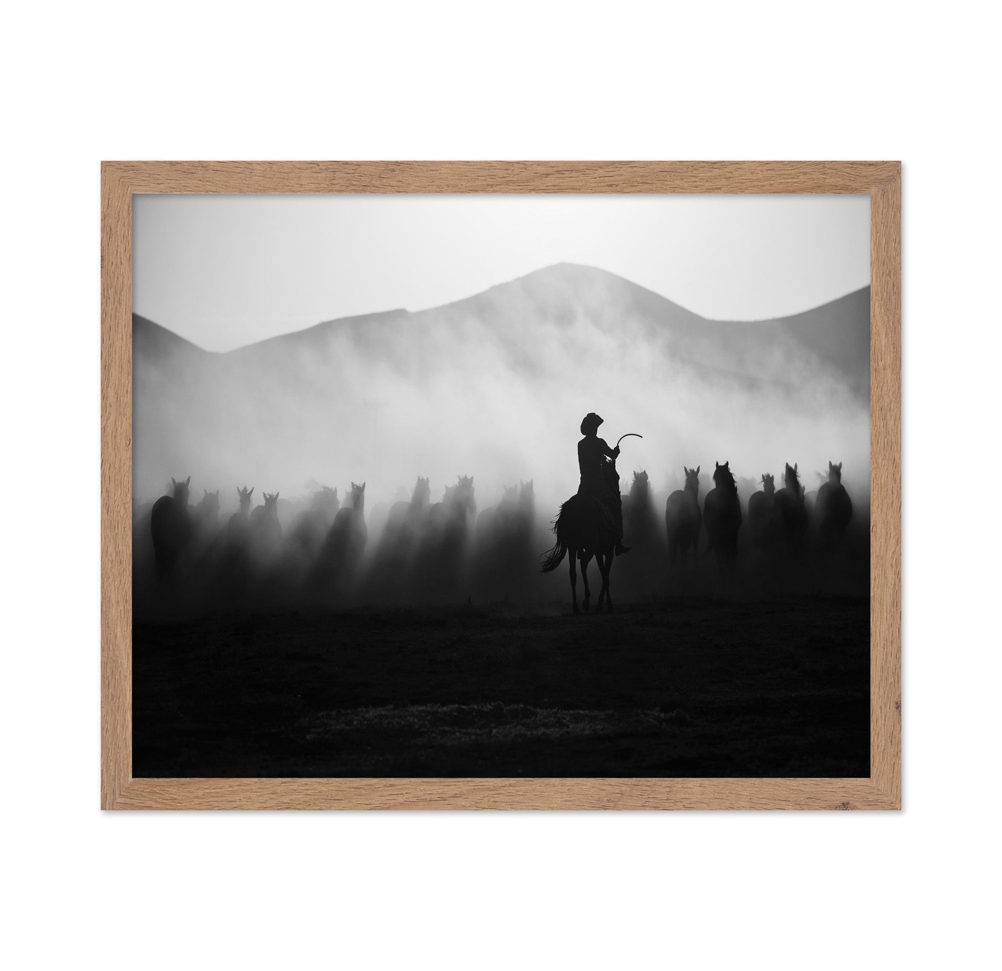 Cowboy Herd Silhouette