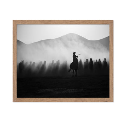Cowboy Herd Silhouette