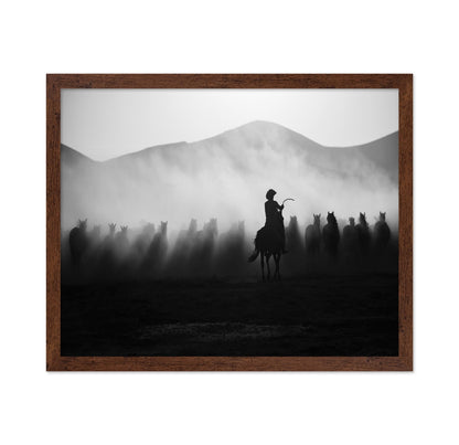Cowboy Herd Silhouette