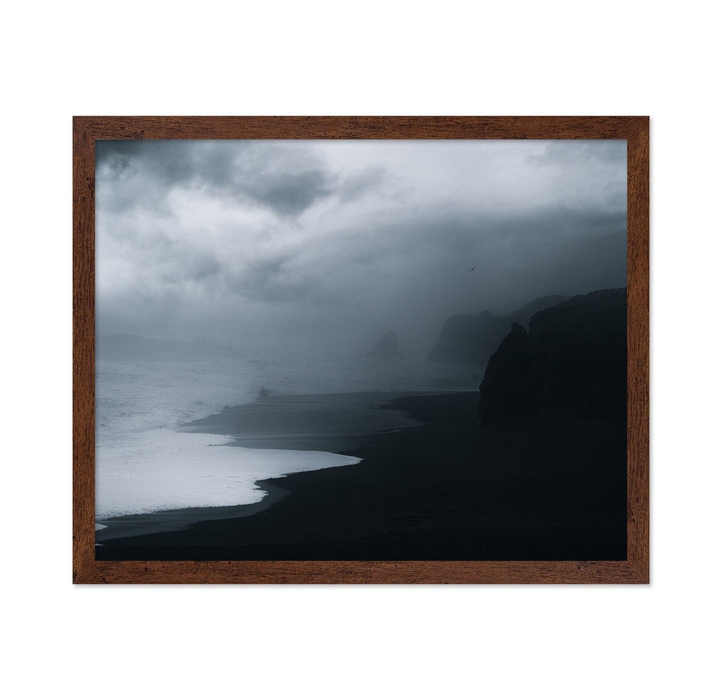 Stormy Black Beach
