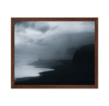 Stormy Black Beach