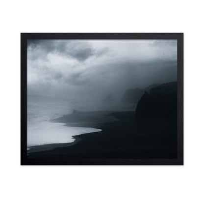 Stormy Black Beach