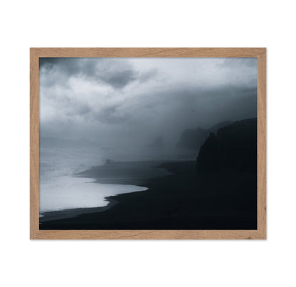 Stormy Black Beach