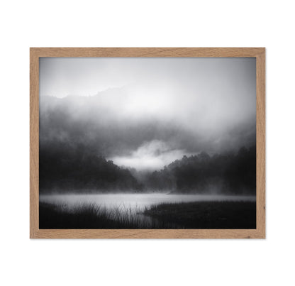 Misty Lake Silence