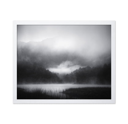 Misty Lake Silence