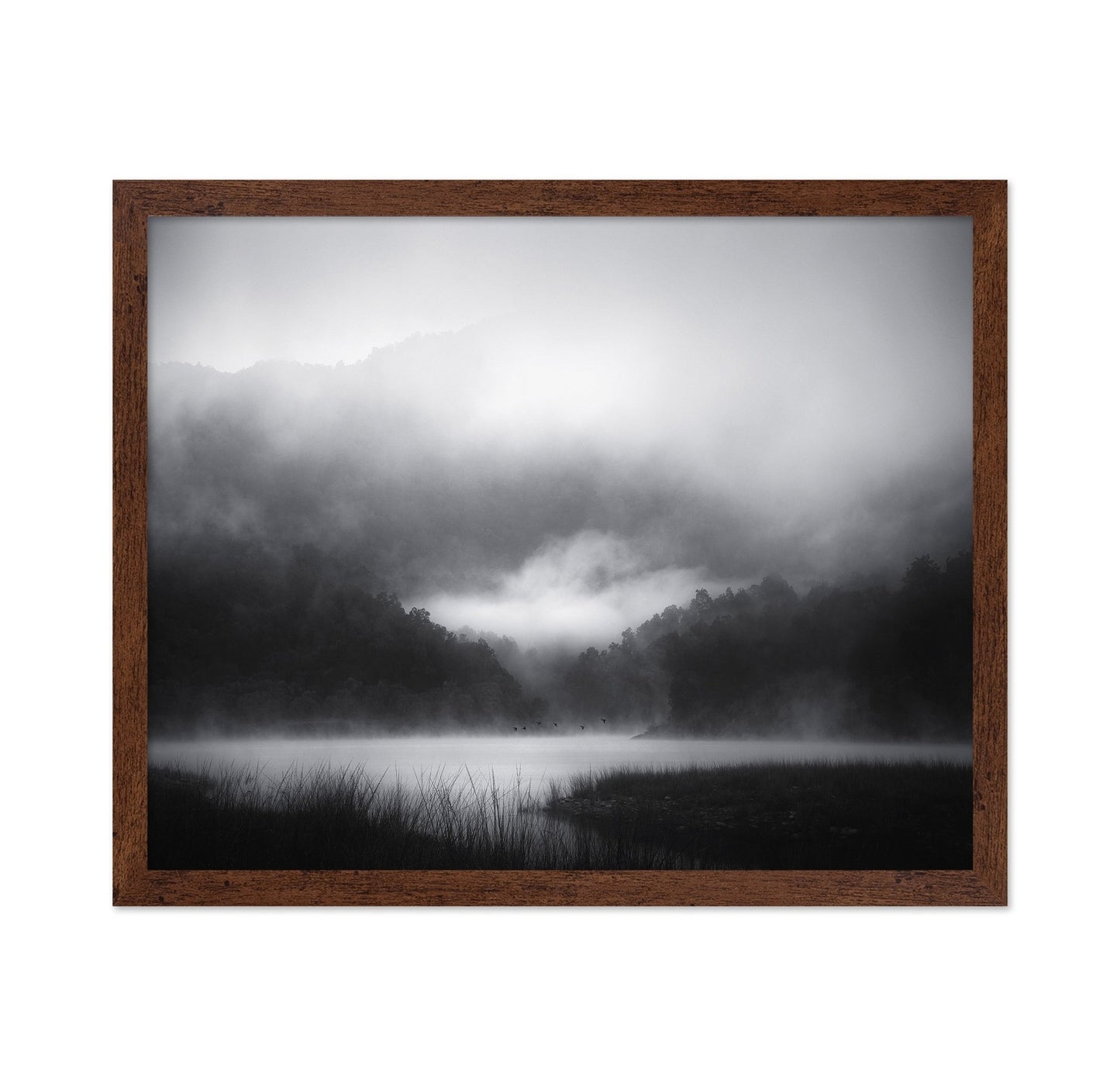 Misty Lake Silence