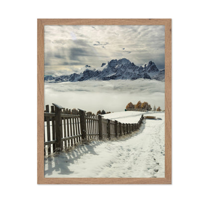 Snowy Mountain Path