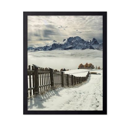 Snowy Mountain Path