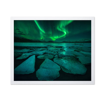 Arctic Aurora Glow