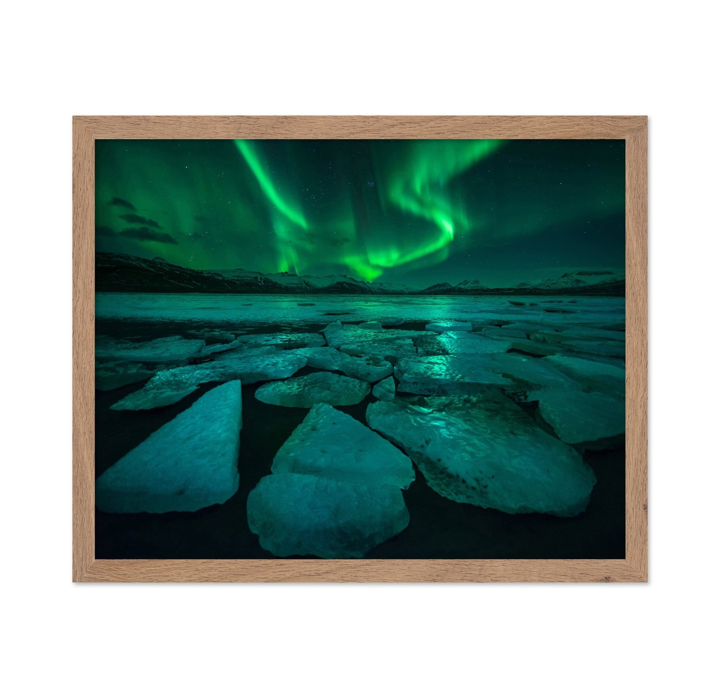 Arctic Aurora Glow
